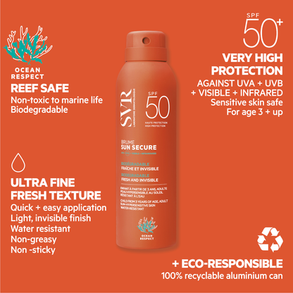 SVR Sun Secure Mist SPF50+