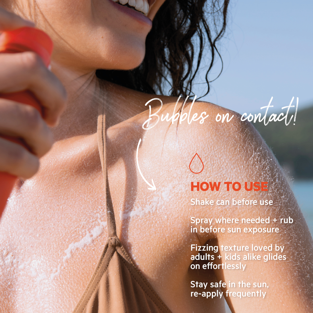 SVR Sun Secure Face & Body Fizzy Milk SPF50+