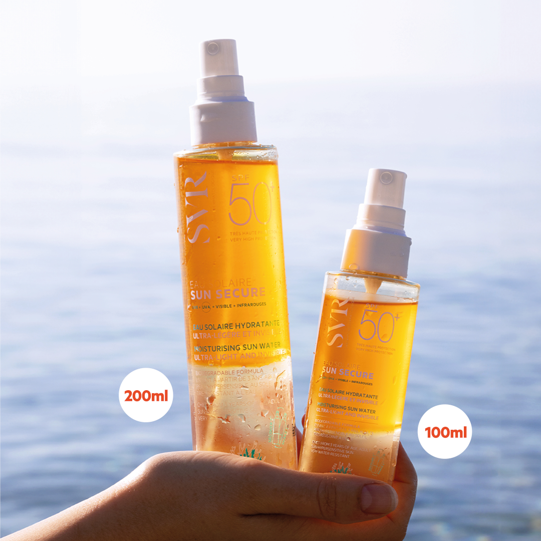 SVR Sun Secure Face & Body Water Spray SPF50+