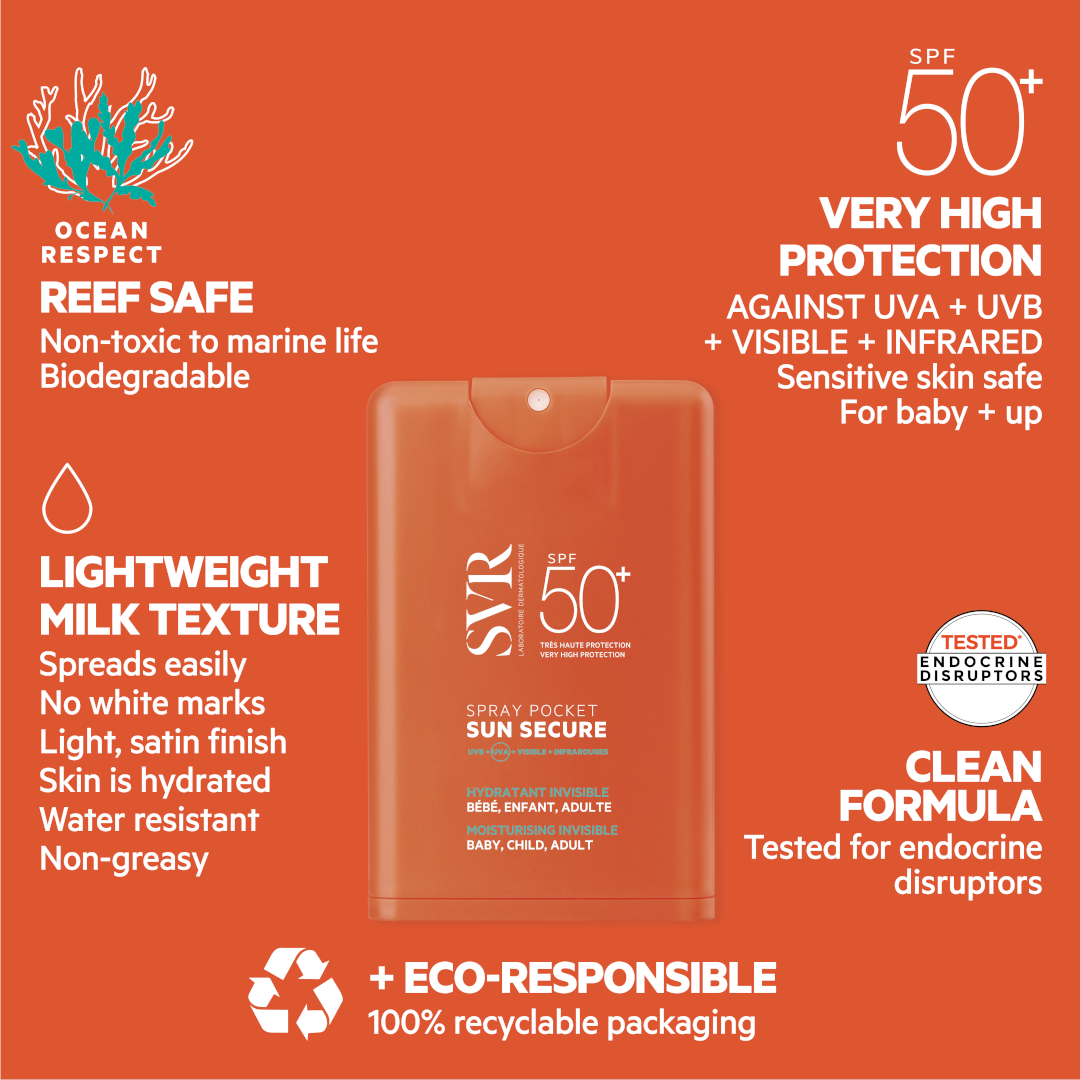 SVR Sun Secure Pocket Spray SPF50+