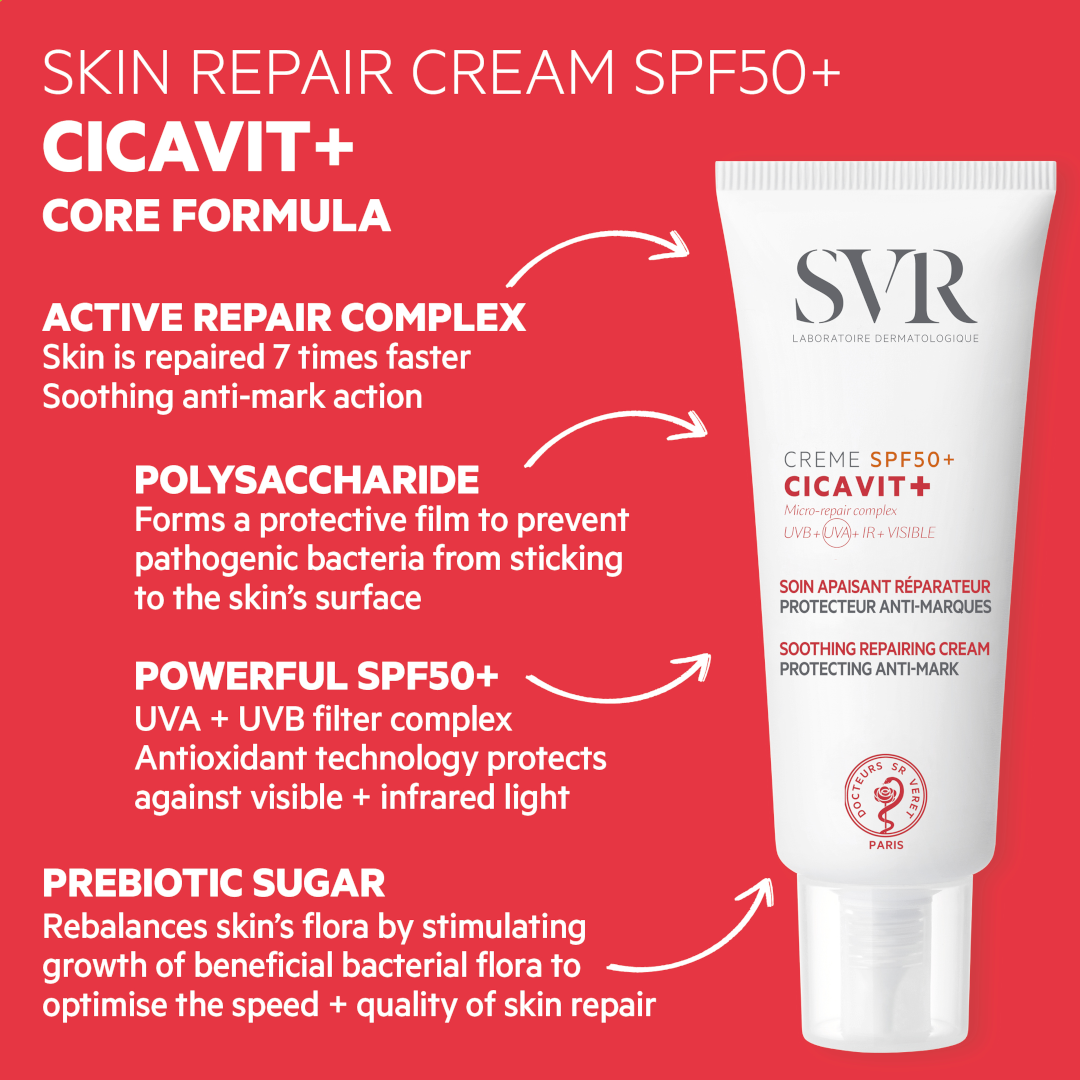SVR Cicavit+ Cream SPF50+