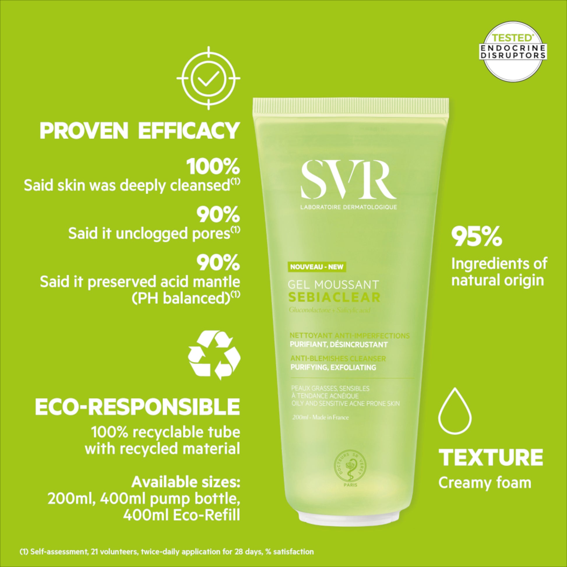 SVR Sebiaclear Foaming Gel