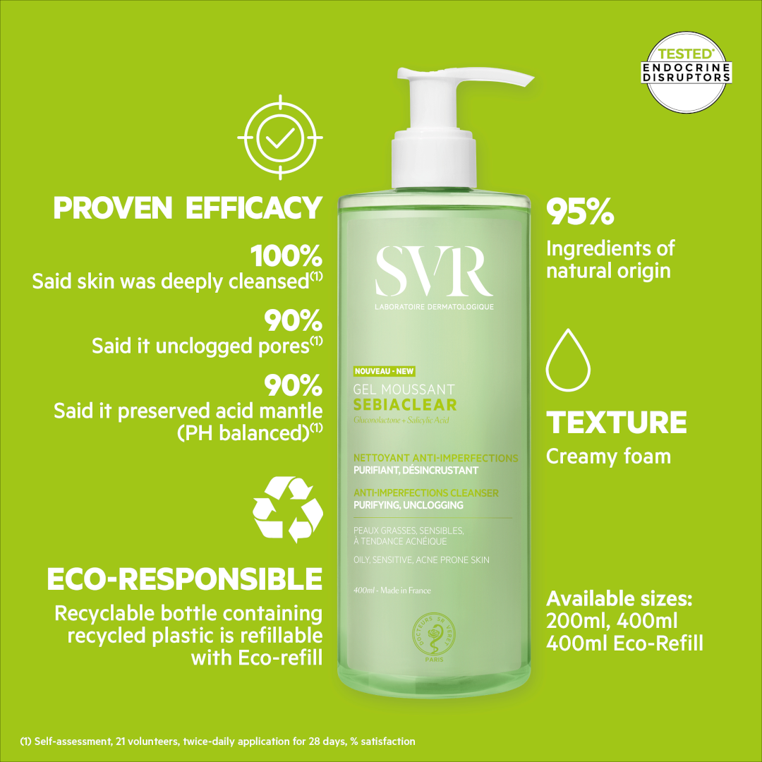 SVR Sebiaclear Foaming Gel