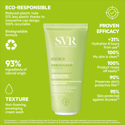 SVR Sebiaclear Cleansing Cream