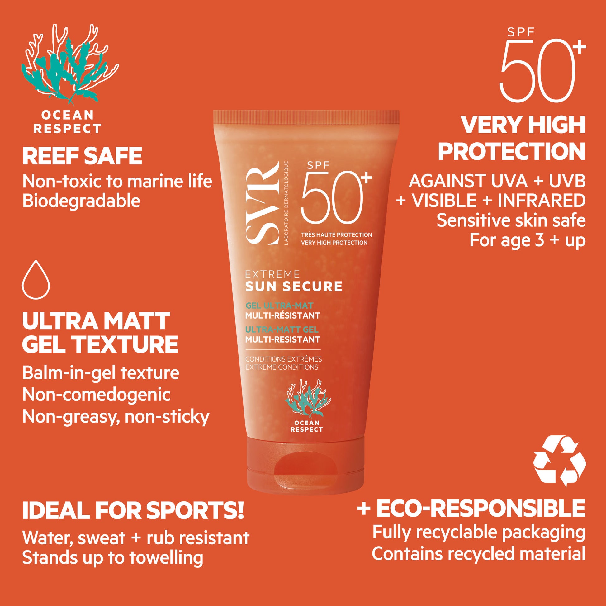 SVR Sun Secure Extreme SPF50+