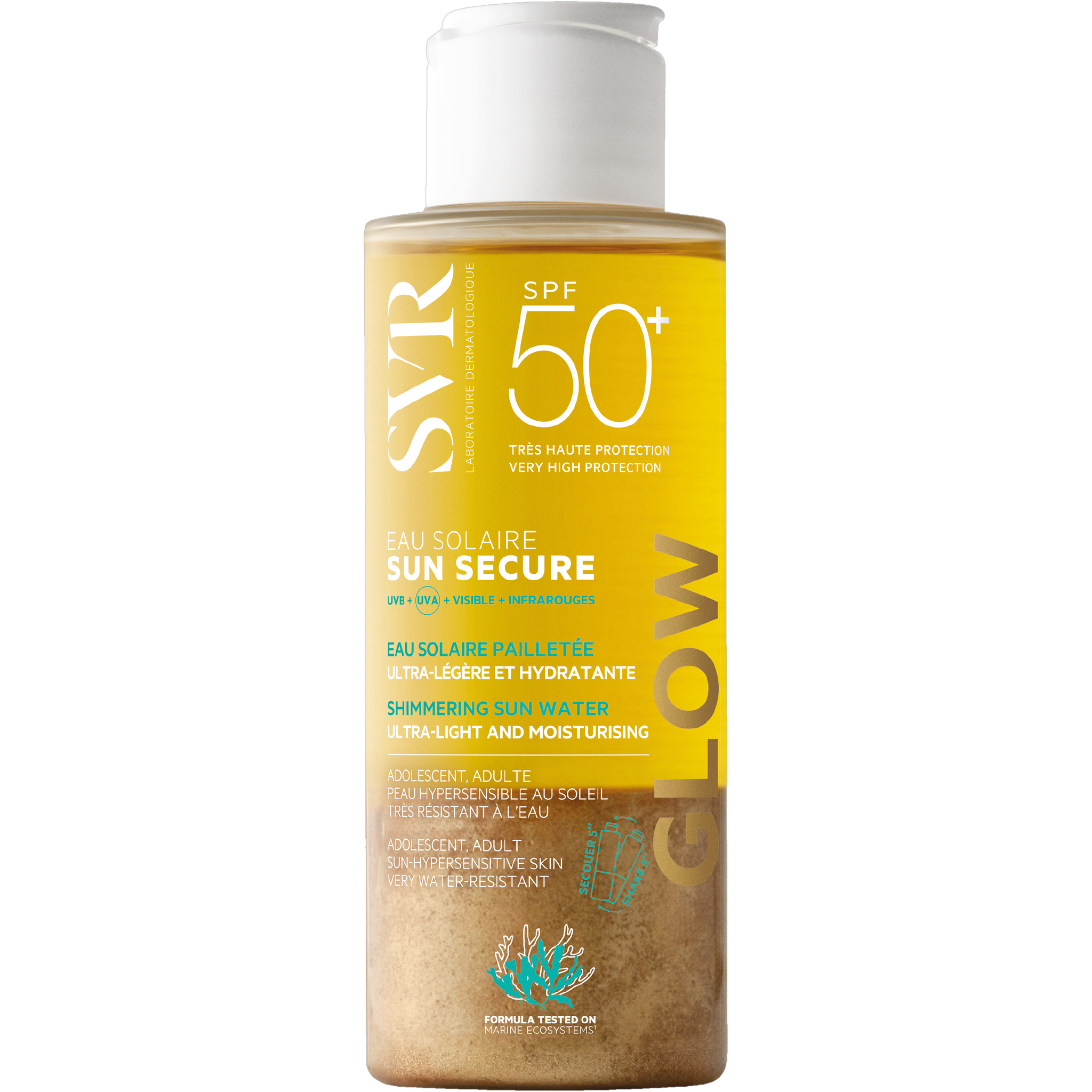 SVR Sun Secure Shimmering Sun Water SPF50+ - 100ml