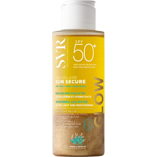 SVR Sun Secure Shimmering Sun Water SPF50+