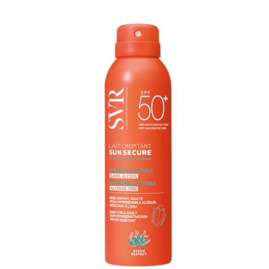 SVR Sun Secure Face & Body Fizzy Milk SPF50+
