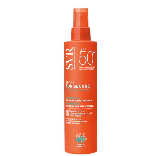 SVR Sun Secure Face & Body Spray SPF50+