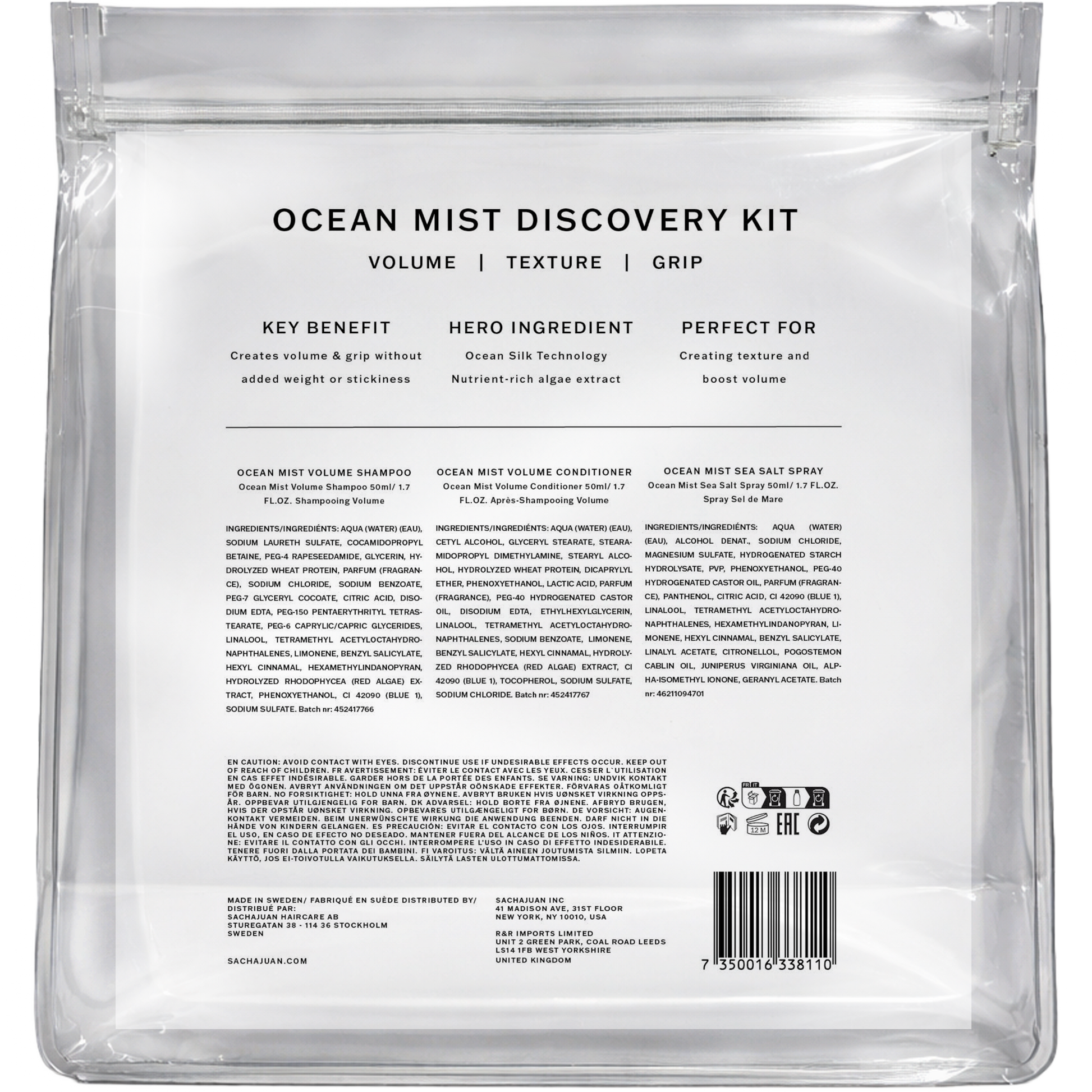 Sachajuan Ocean Mist Discovery Kit