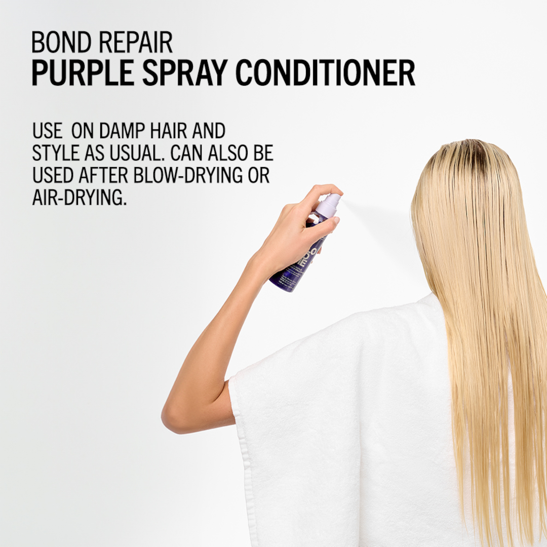 Schwarzkopf Professional BlondMe Bond Repair Purple Spray Conditioner
