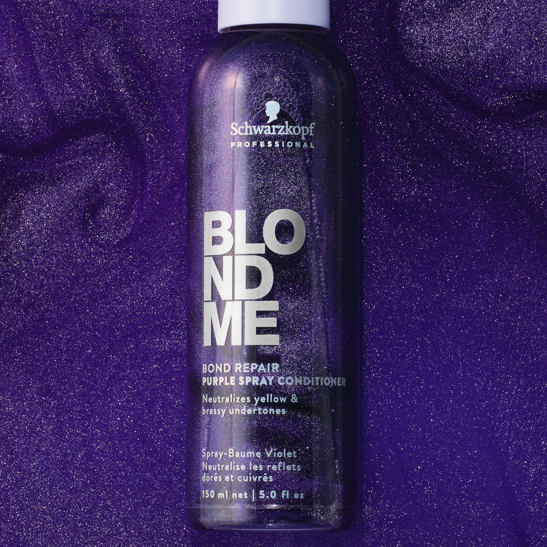 Schwarzkopf Professional BlondMe Bond Repair Purple Spray Conditioner