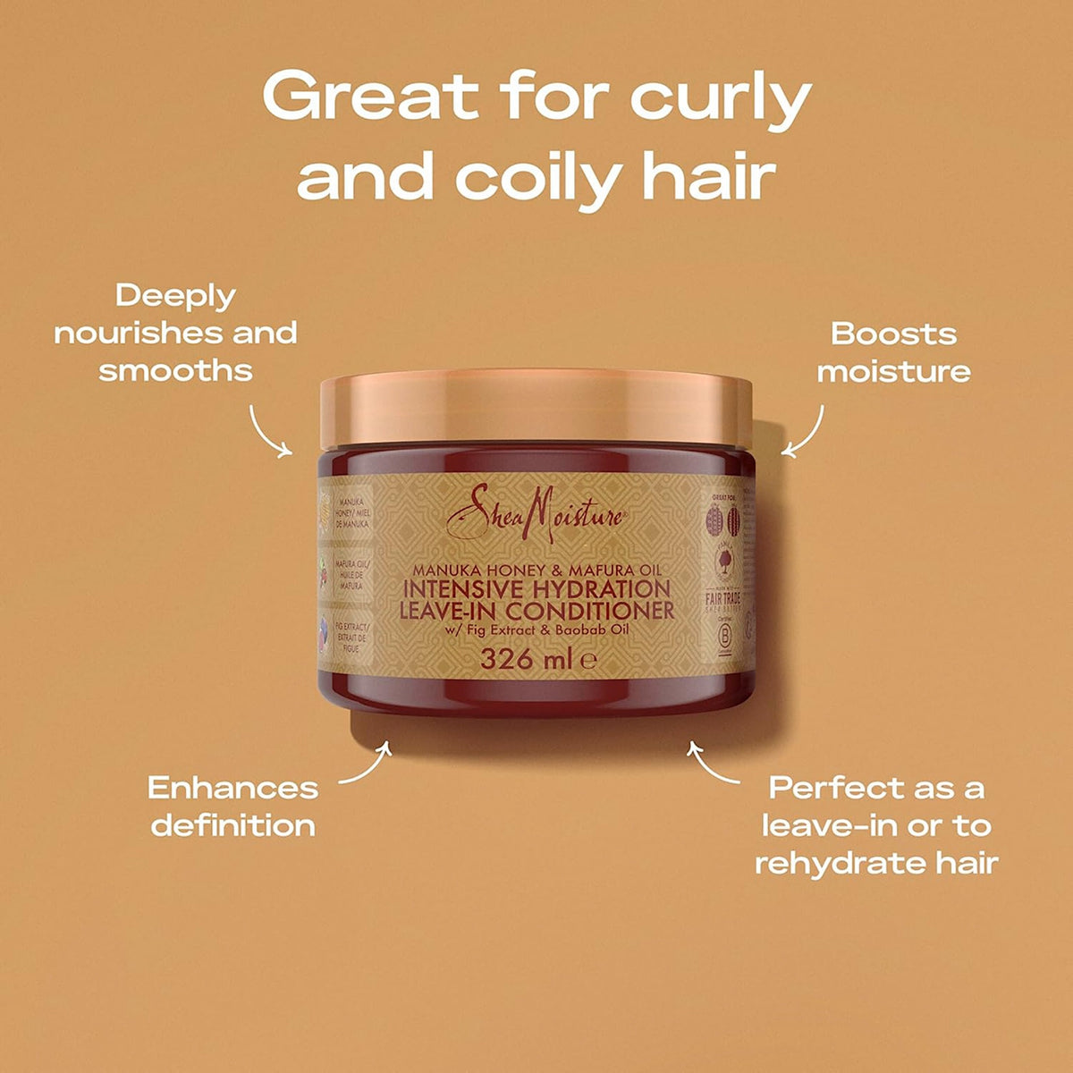 Shea Moisture Manuka Honey & Mafura Oil Leave-In Conditioner