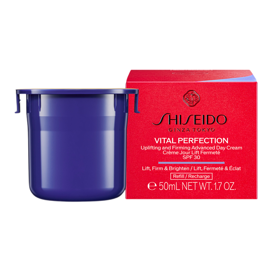 Shiseido Vital Perfection Uplifting and Firming Advanced Day Cream SPF30 - Refill 50ml