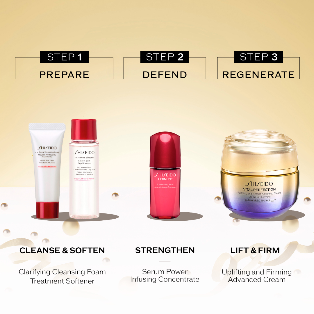 Shiseido Vital Perfection Lifting & Firming Ritual 50ml Gift Set