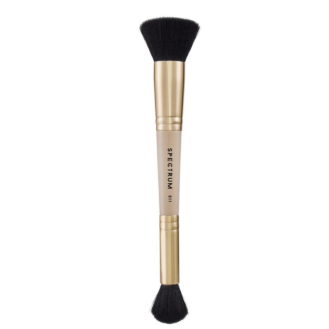 Spectrum D11 "The Coverage" Foundation Duo Brush - Brush