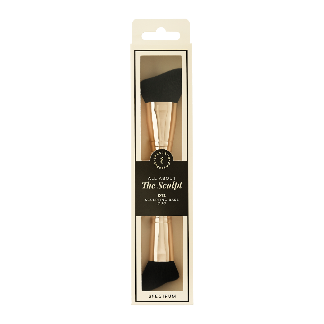 Spectrum D12 "The Sculpt" Sculpting Base Duo Brush