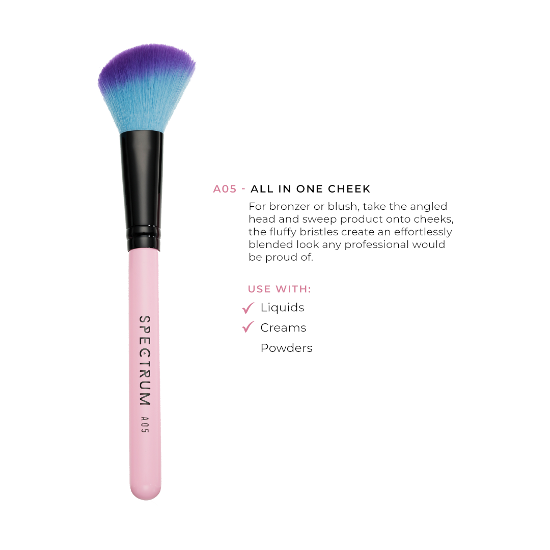 Spectrum A05 All In One Cheek Brush
