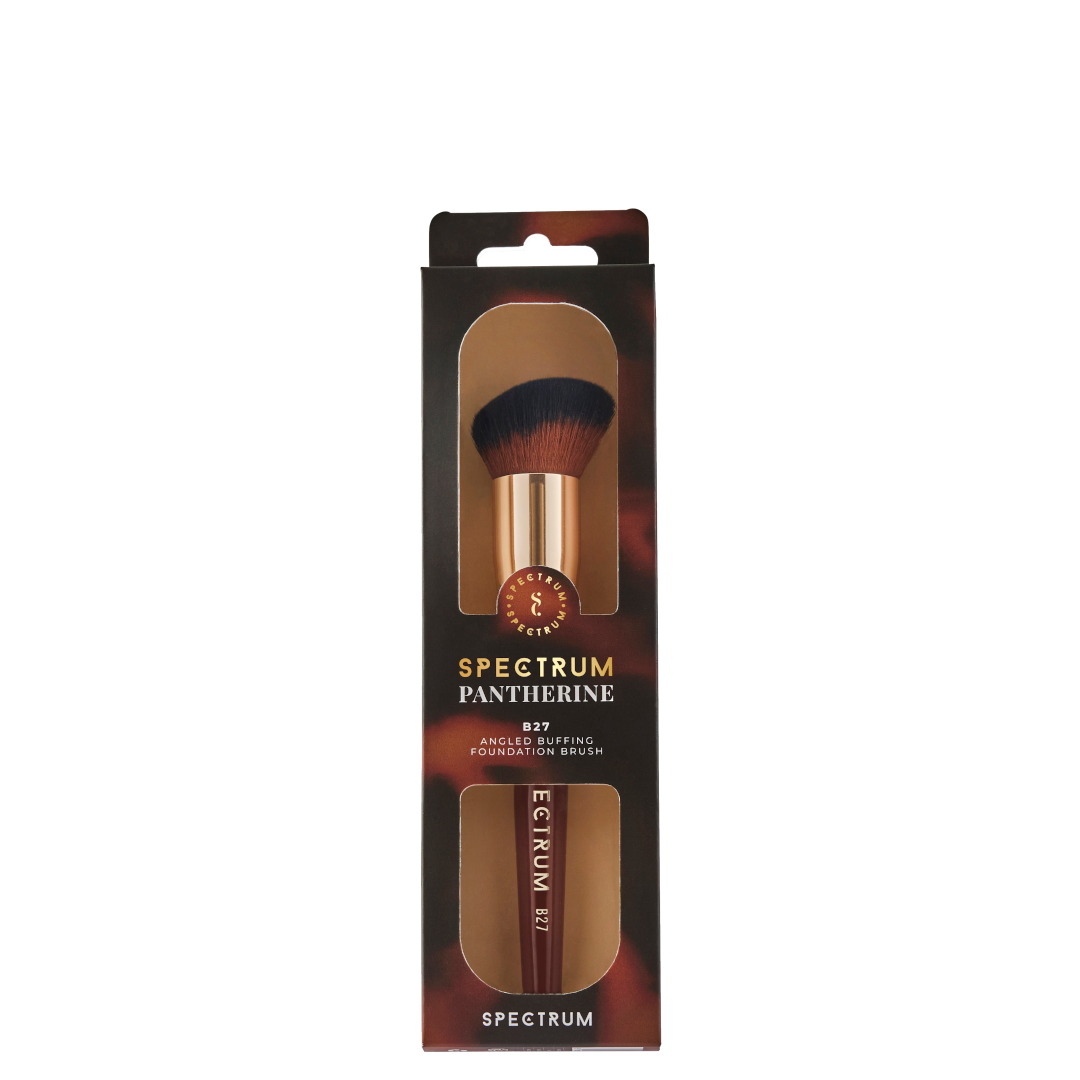 Spectrum Pantherine B27 Angled Buffing Foundation Brush