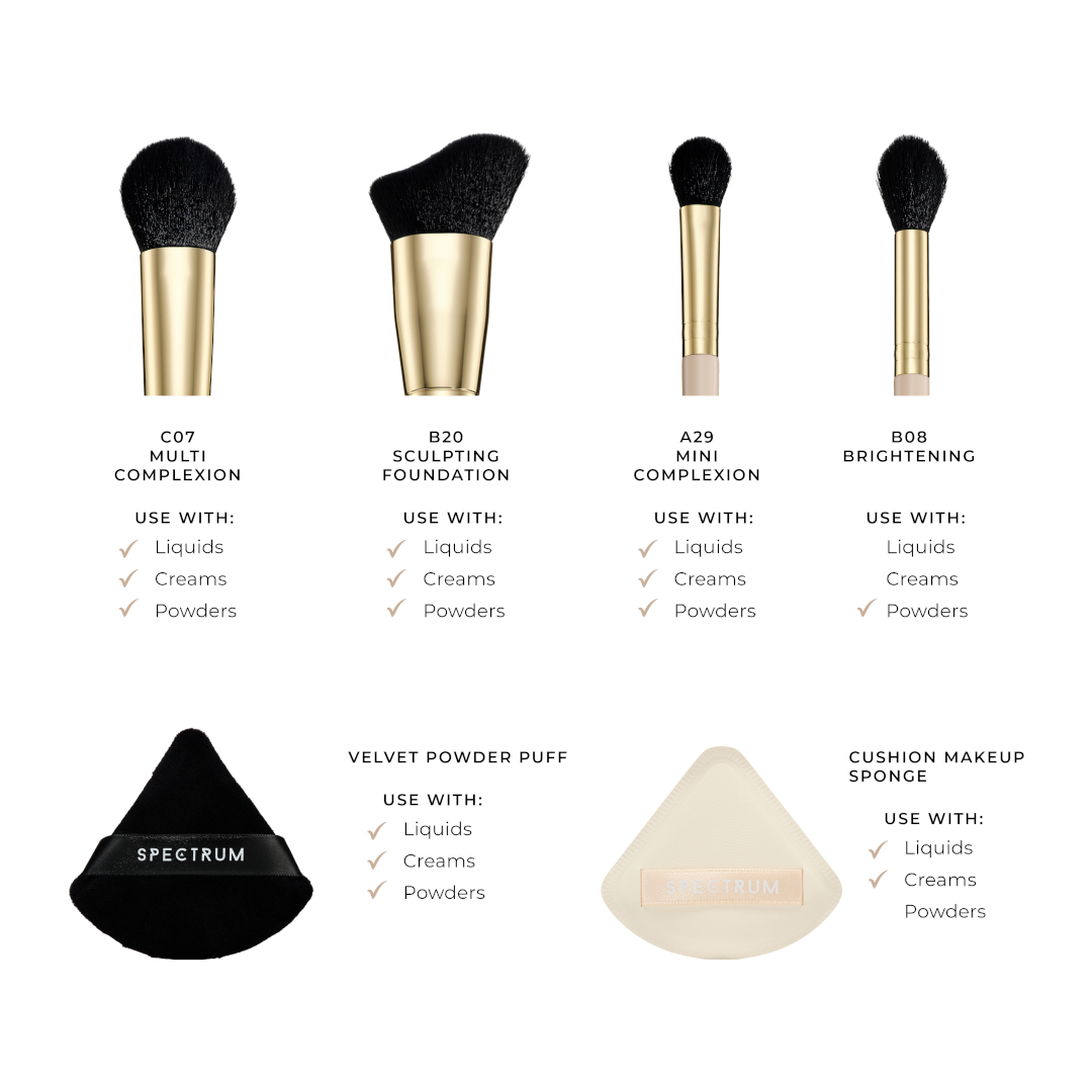 Spectrum The Flawless Face 6 Piece Set