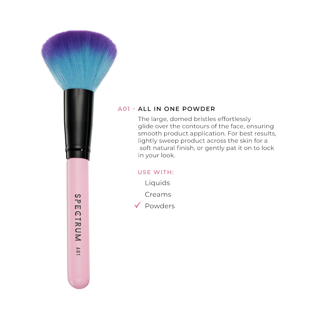 Spectrum A01 Domed Powder Brush