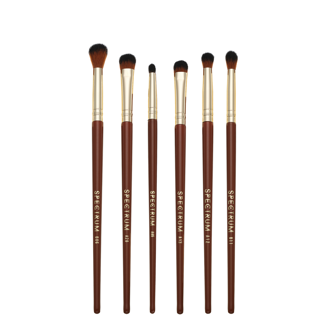 Spectrum Pantherine 6 Piece Eye Brush Set - Brush Set
