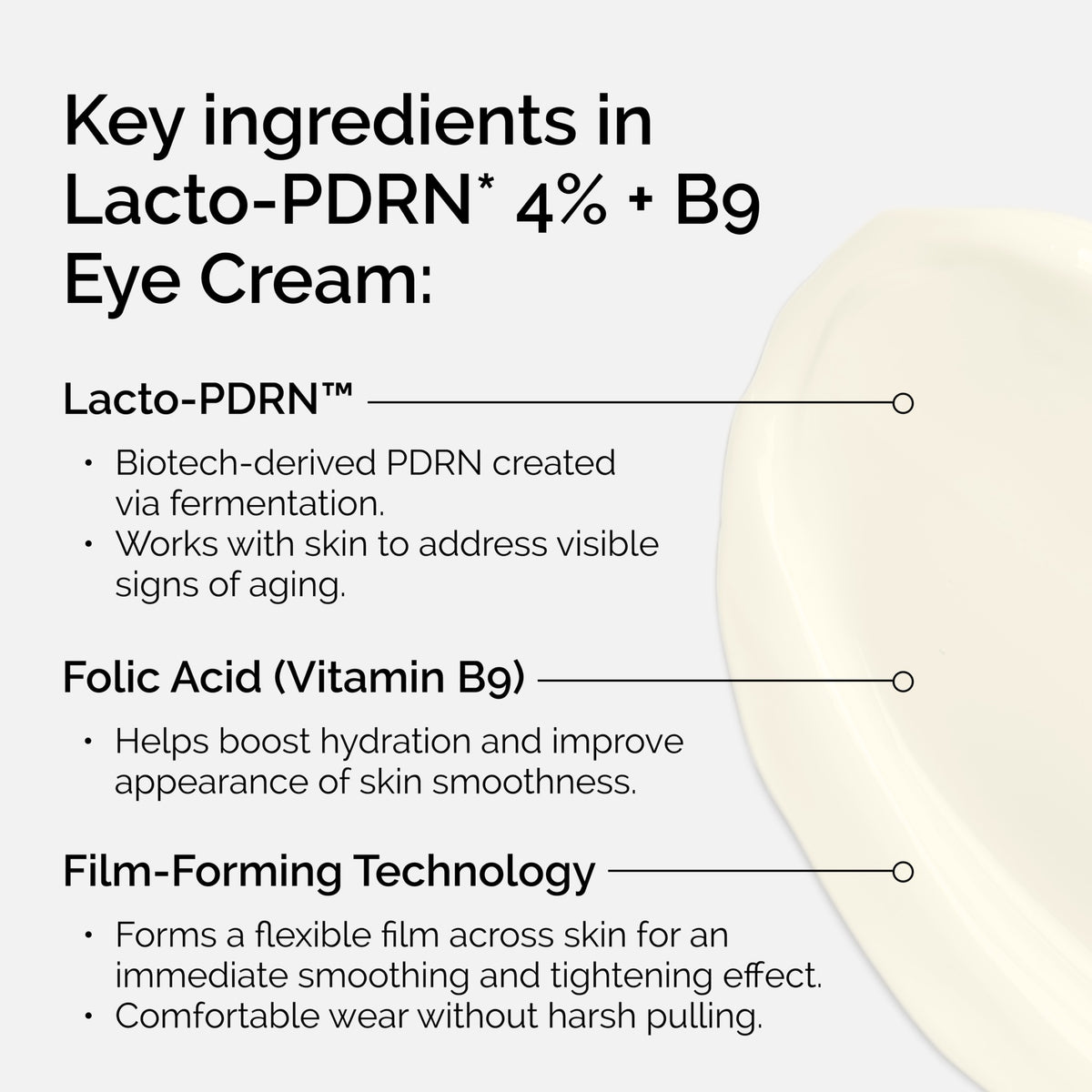 The Ordinary Lacto-PDRN 4% + B9 Eye Cream