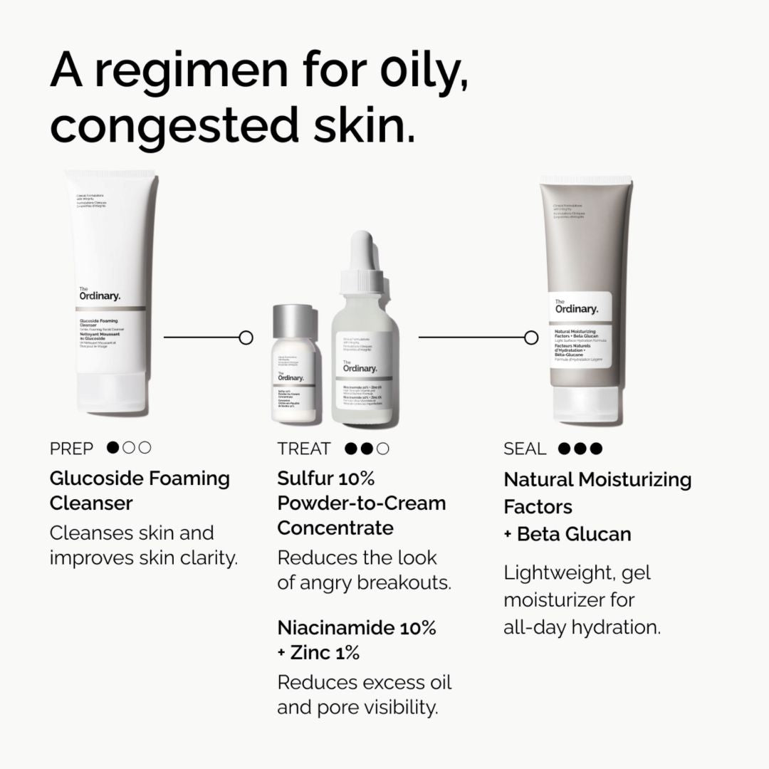 The Ordinary Sulfur 10% Powder-to-Cream Concentrate