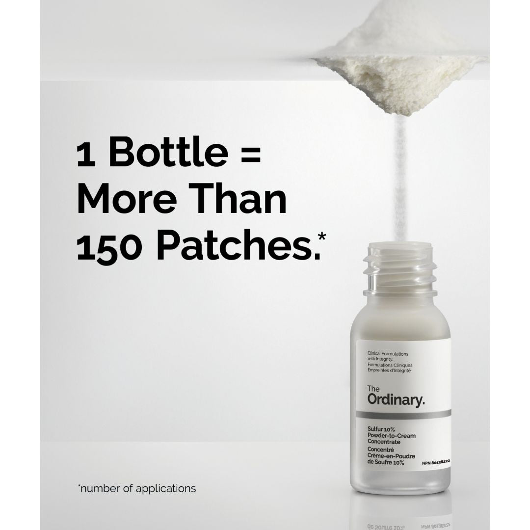 The Ordinary Sulfur 10% Powder-to-Cream Concentrate