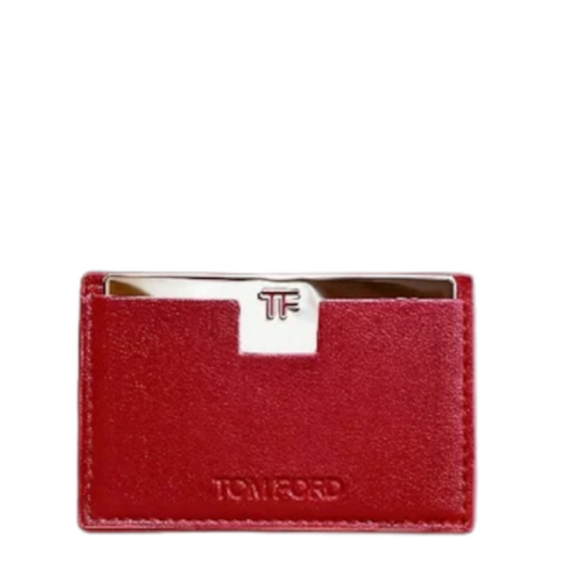 FREE GIFT - Tom Ford Red Leather Card Holder