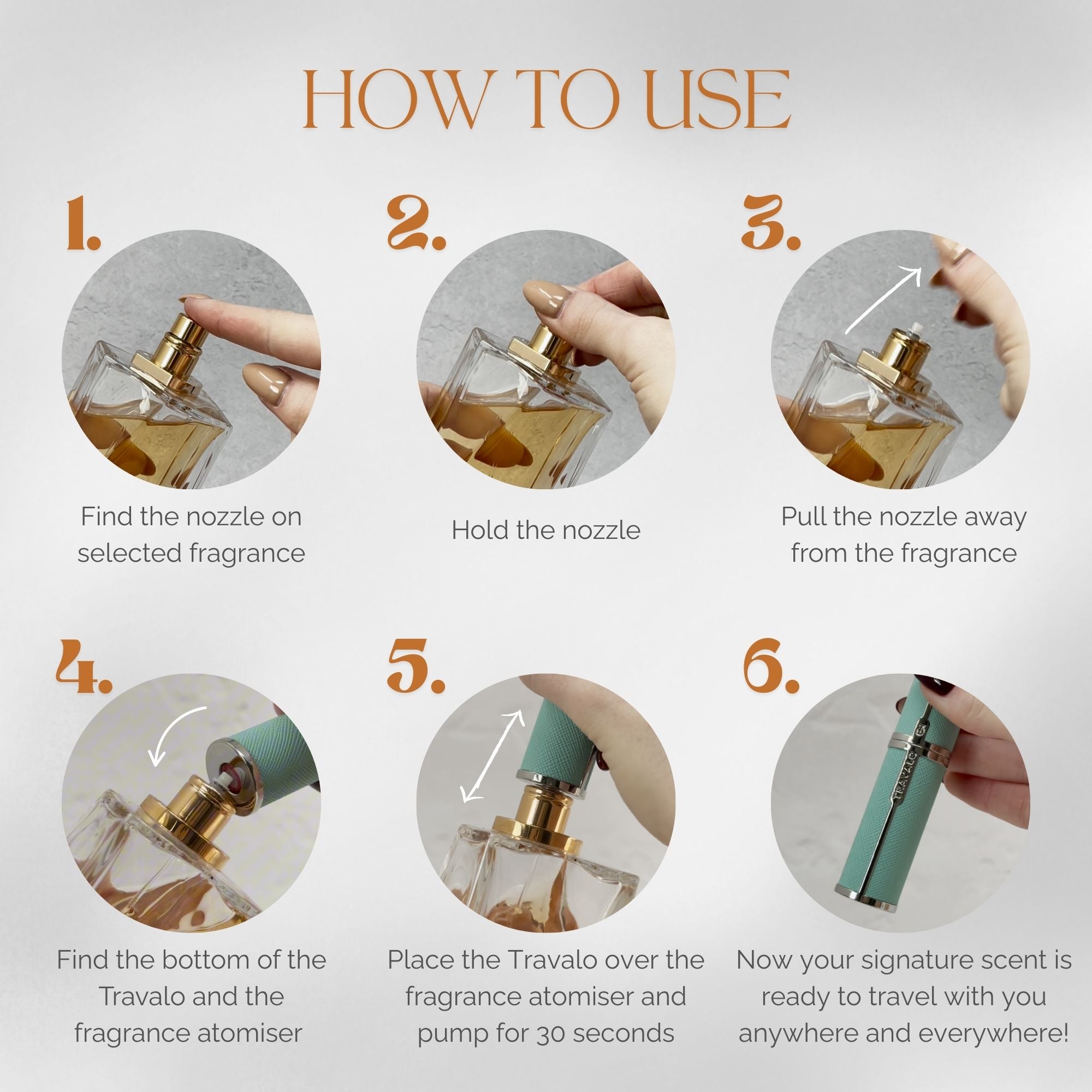 100 TRAVALO アトマイザー MILANO SET brown Travalo Milano Spray – Escentual
