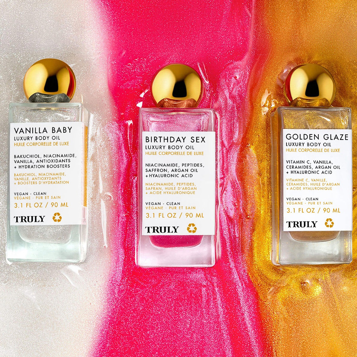 Truly Vanilla Baby Luxury Body Oil