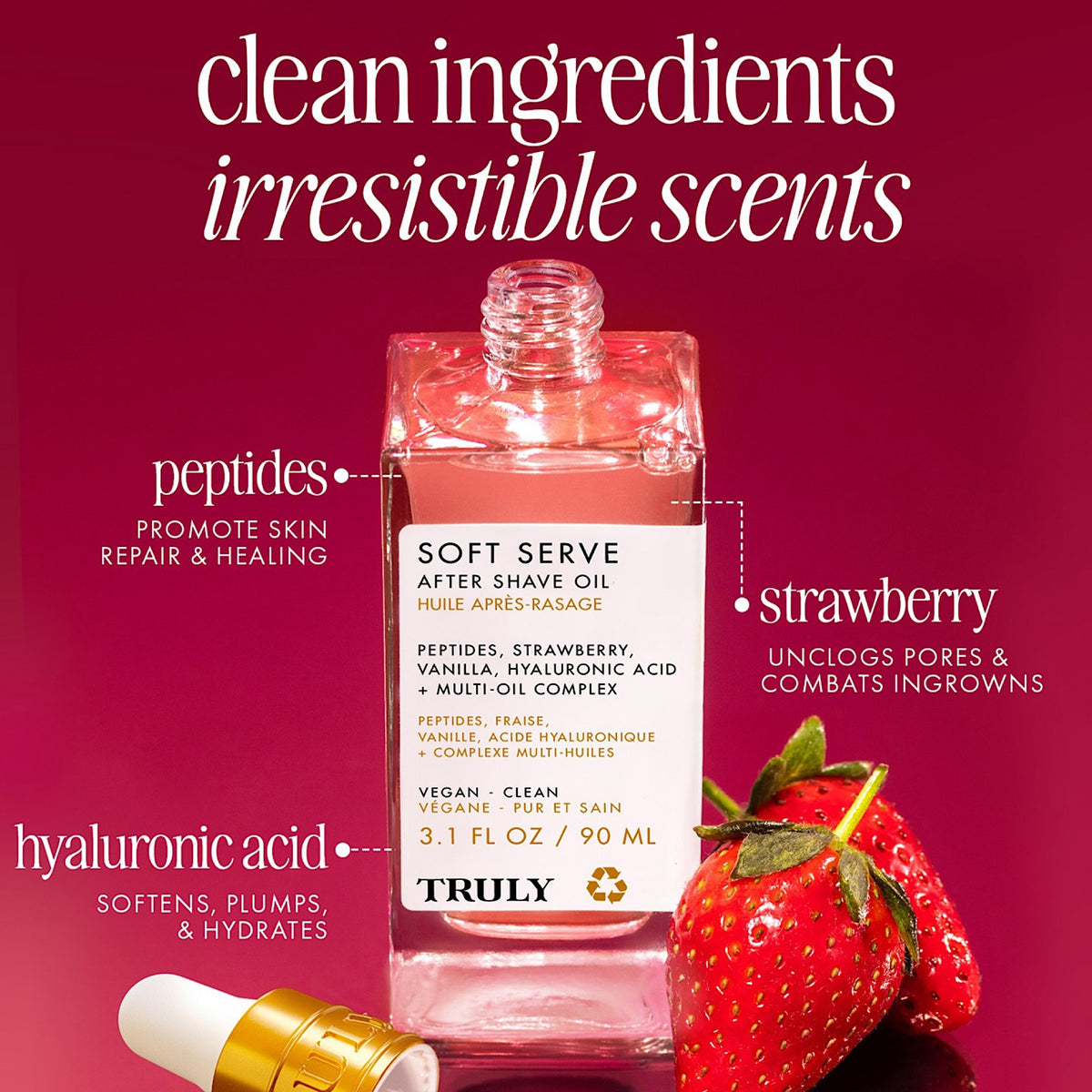 Truly Soft Serve After Shave Oil