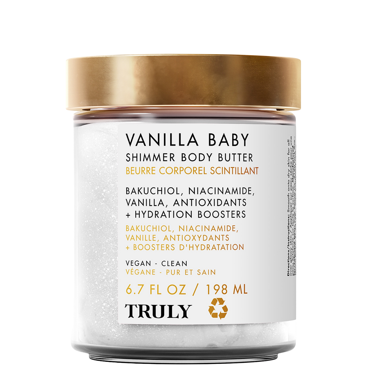 Truly Vanilla Baby Shimmer Body Butter - 198ml