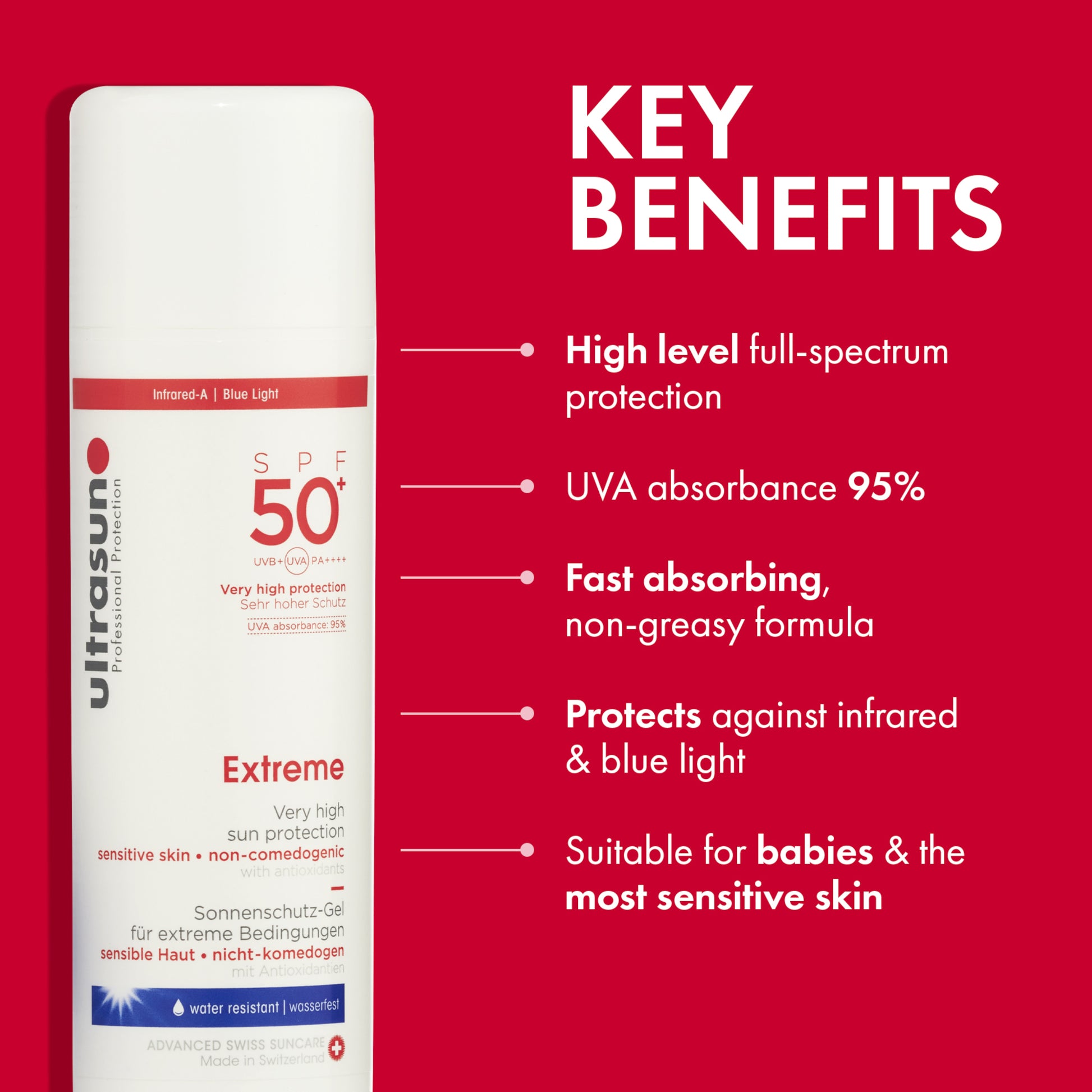 Ultrasun Extreme Very High Sun Protection for Sensitive Skin SPF50+