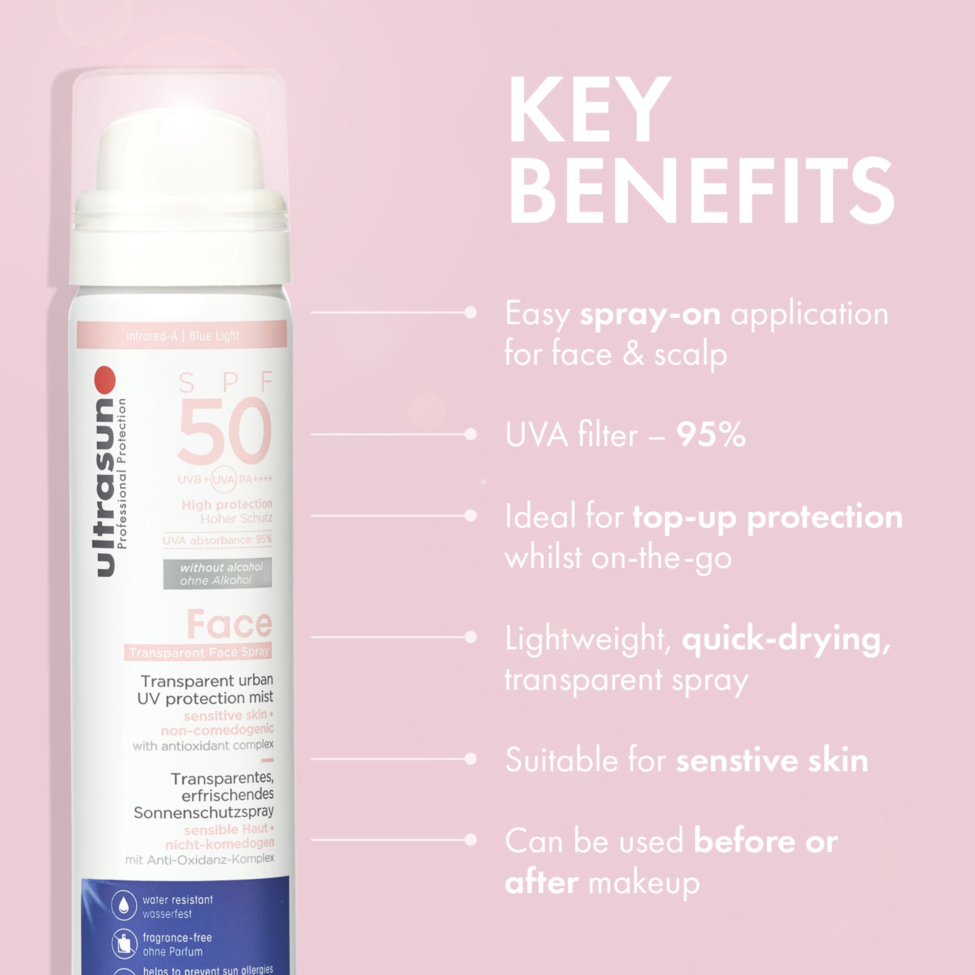 Ultrasun Face and Scalp UV Protection Mist SPF50