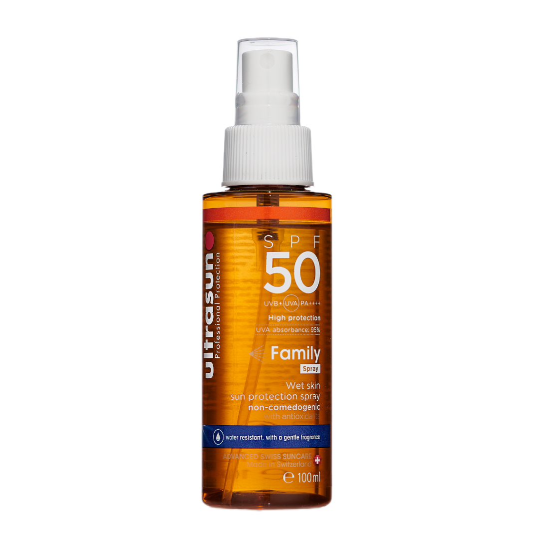 Ultrasun Family Wet Skin Sun Protection Spray SPF50 - 100ml