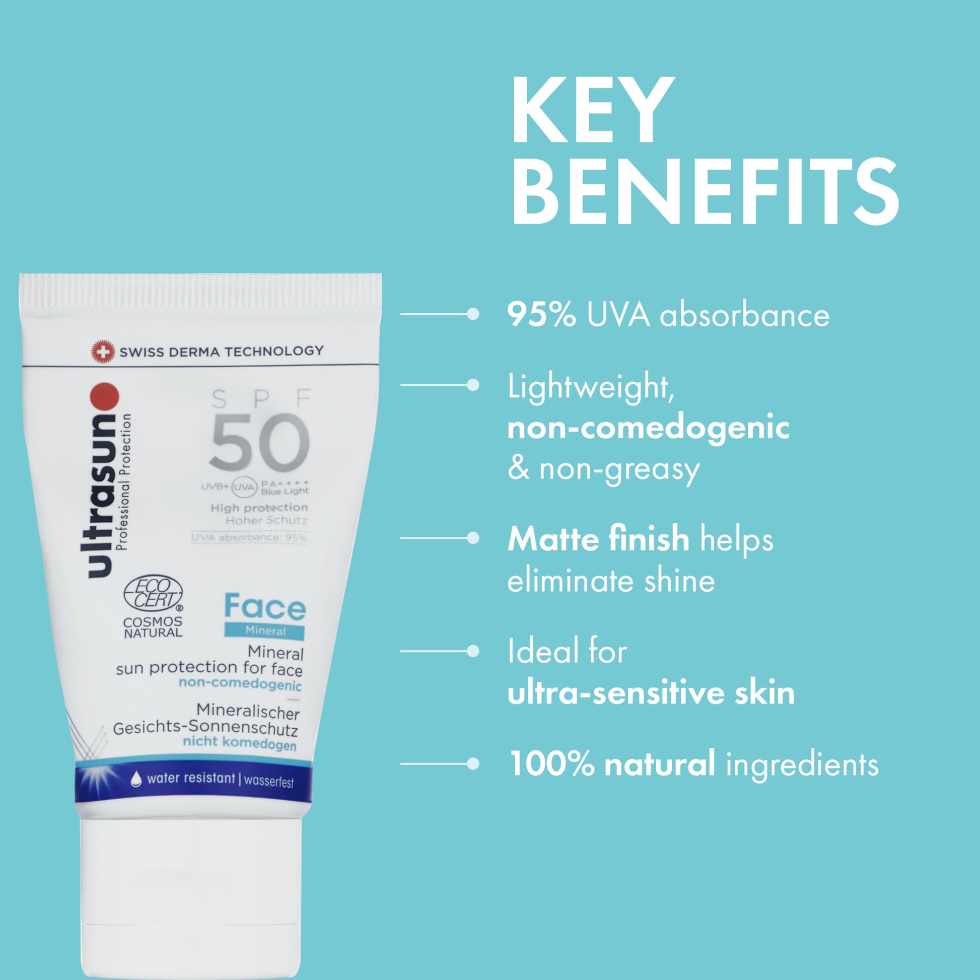 Ultrasun Mineral Face SPF50