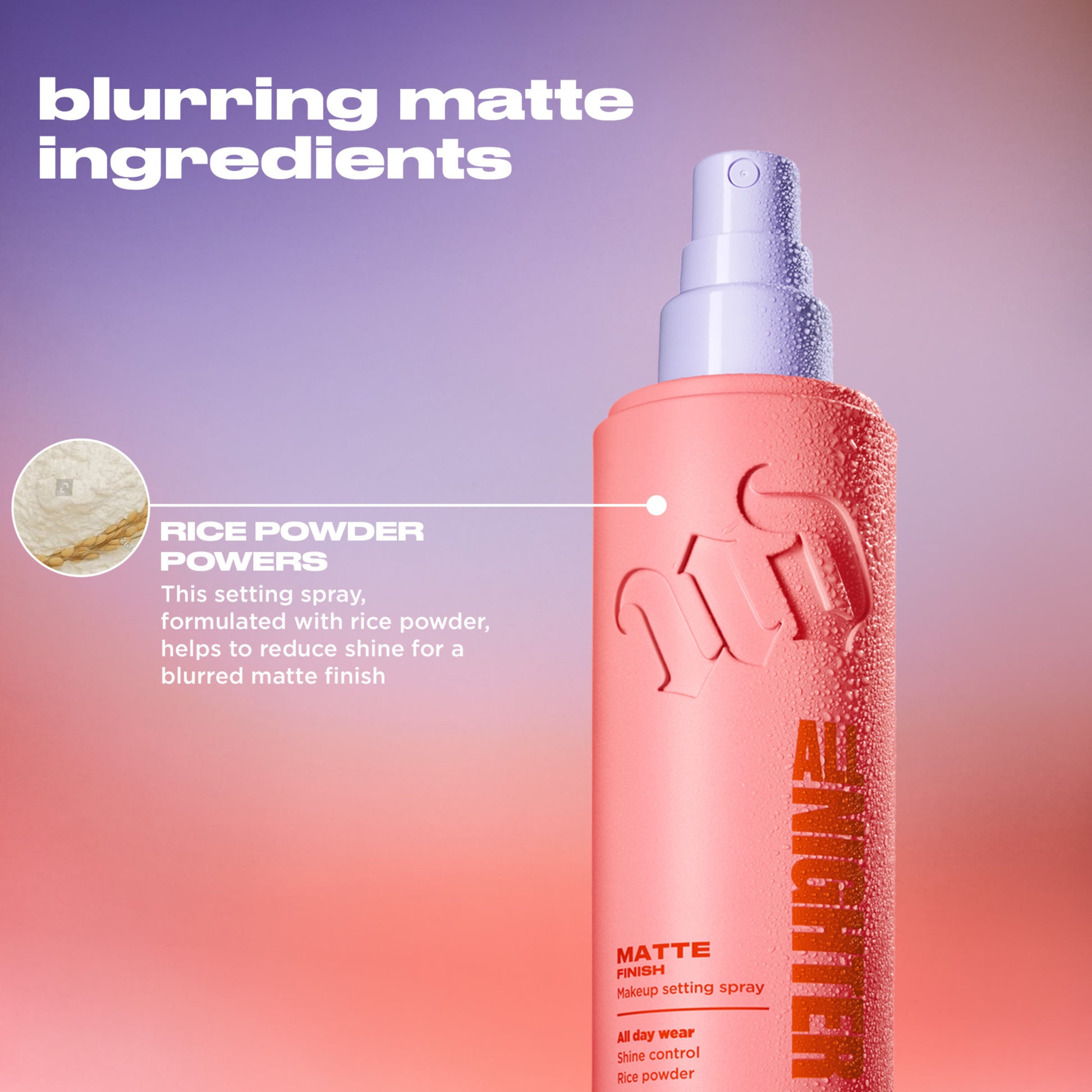 Urban Decay All Nighter Matte Finish Makeup Setting Spray