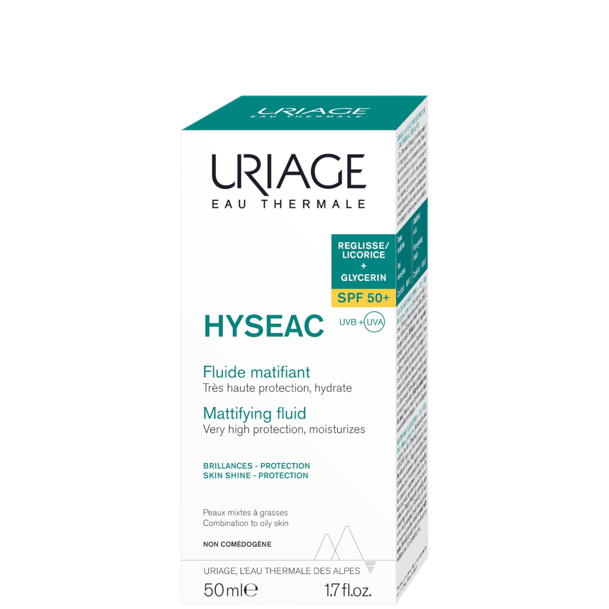 Uriage Hyseac Very High Protection Matifying Fluid SPF50+