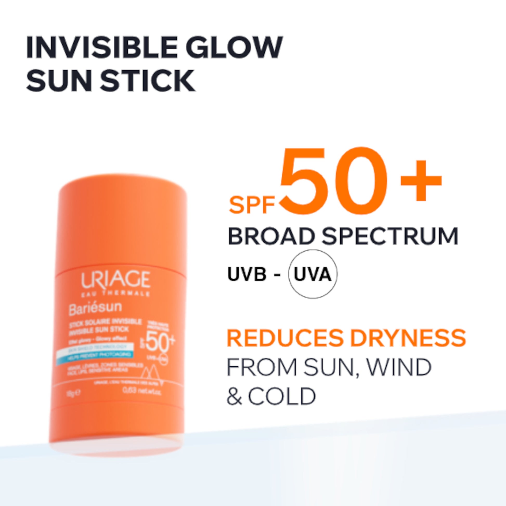 Uriage Bariesun Invisible Sun Stick SPF50+