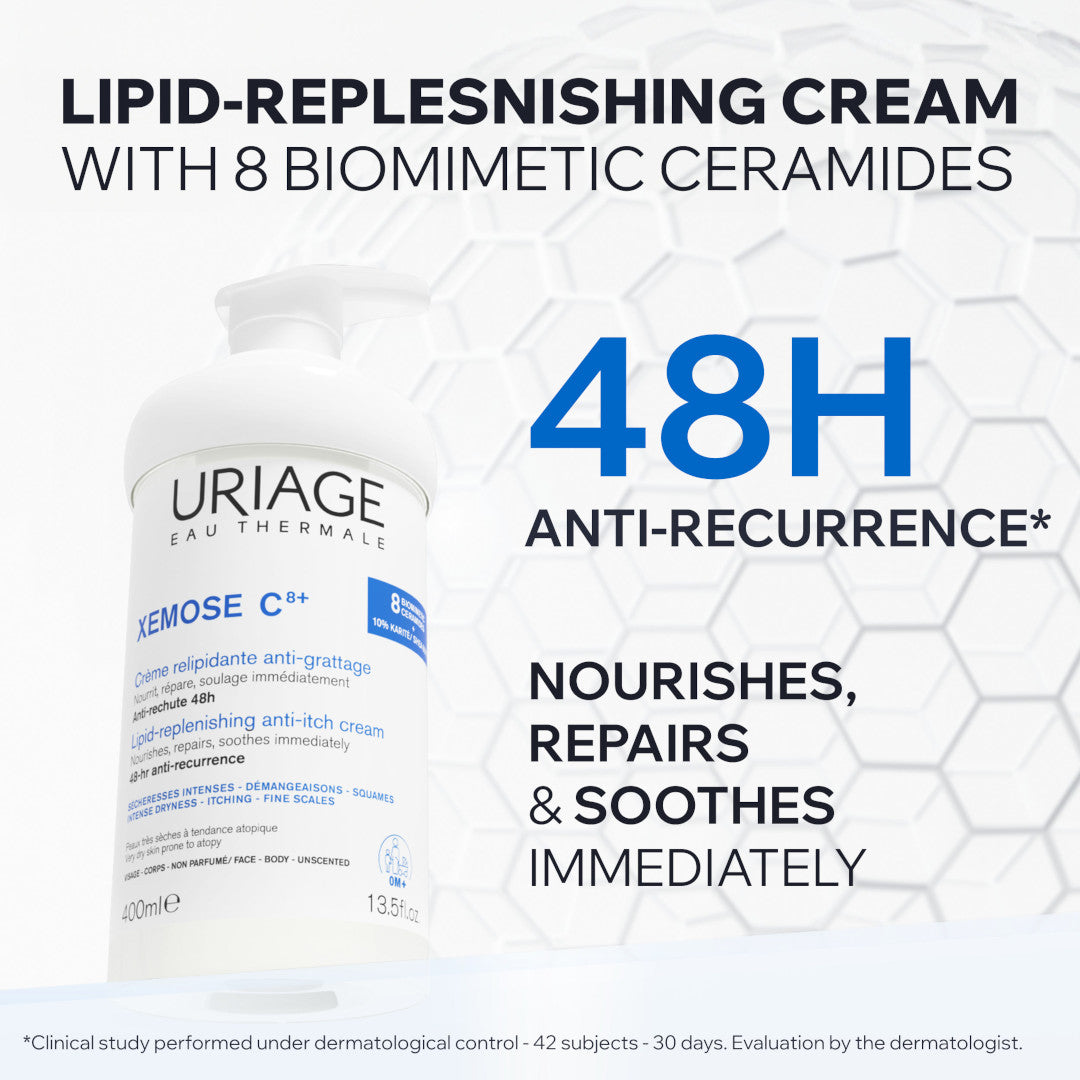 Uriage Xemose C8+ Lipid-Replenishing Anti-Itch Cream
