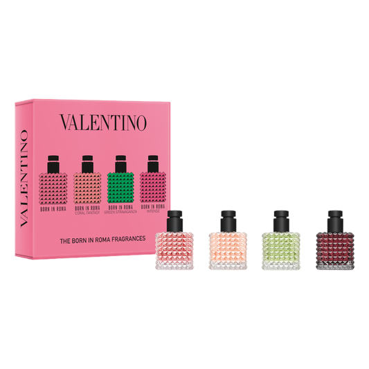 Valentino Donna Born in Roma 4 x 6ml Miniature Gift Set