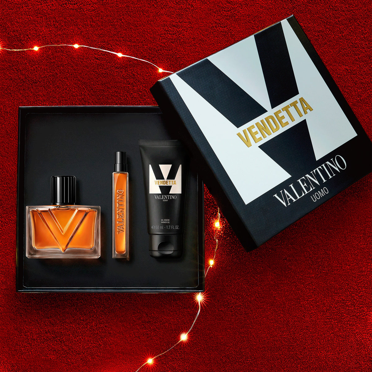 Valentino Vendetta Uomo Eau de Parfum 50ml Gift Set