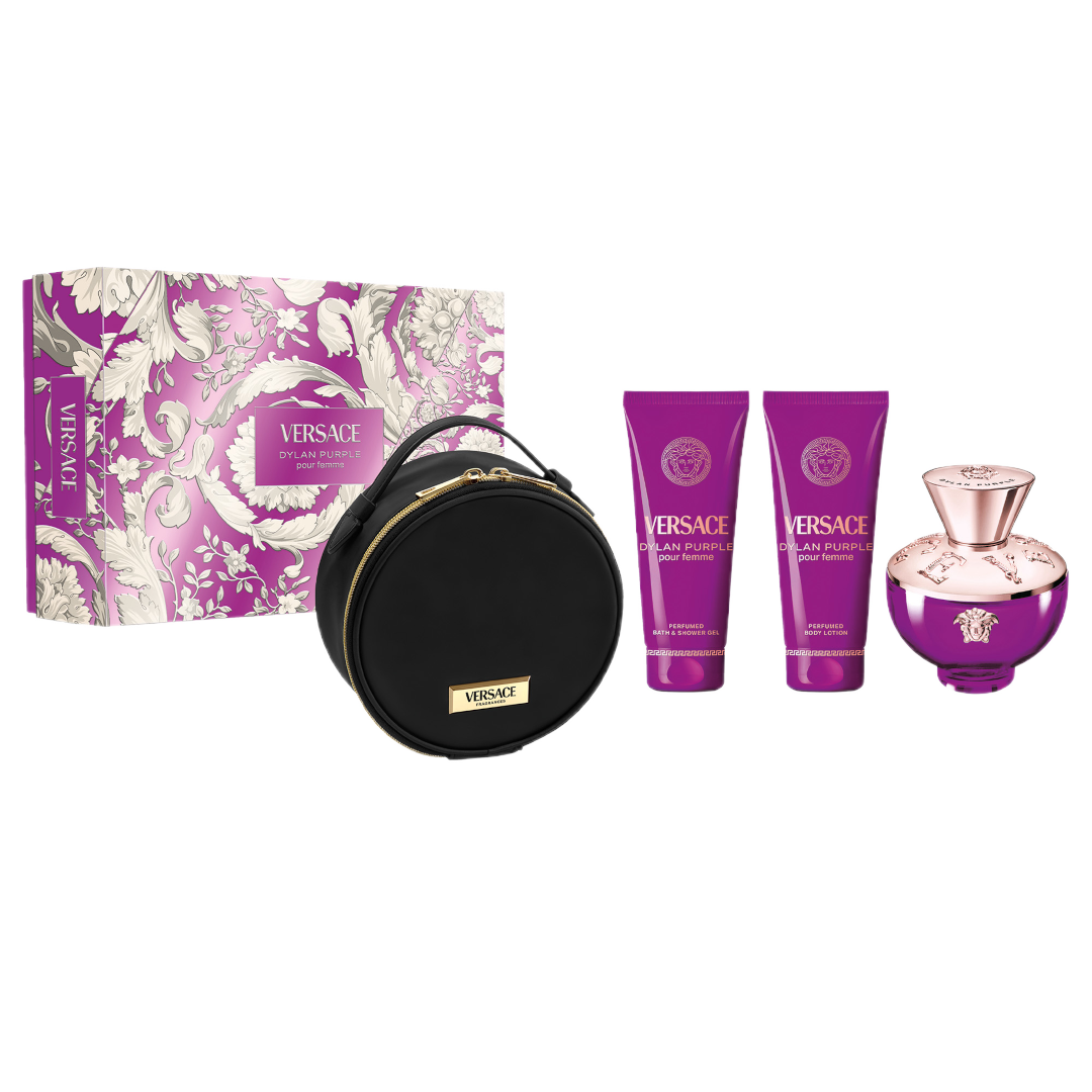 Versace Dylan Purple Eau de Parfum Spray 100ml Gift Set - 100ml