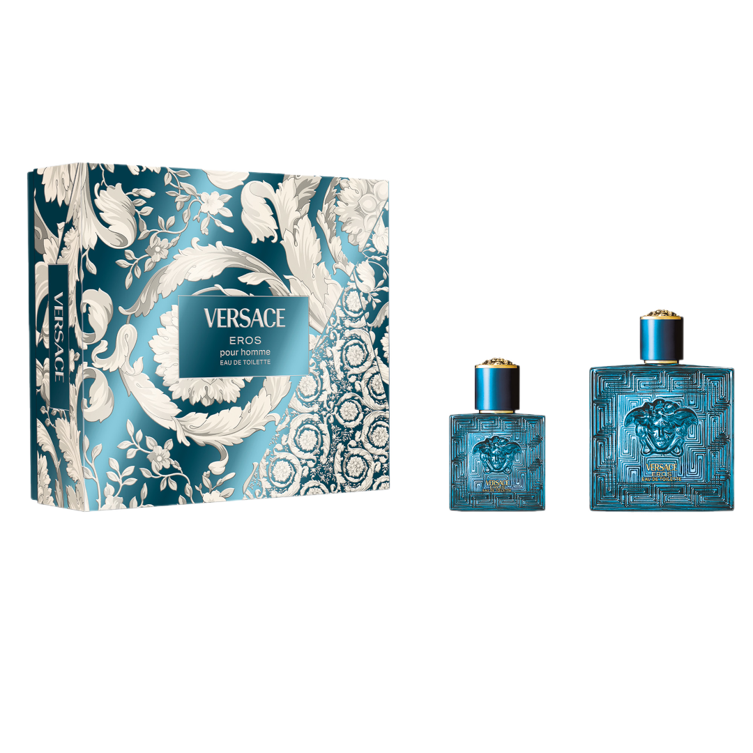 Versace Eros Eau de Toilette Spray 100ml Gift Set - 100ml