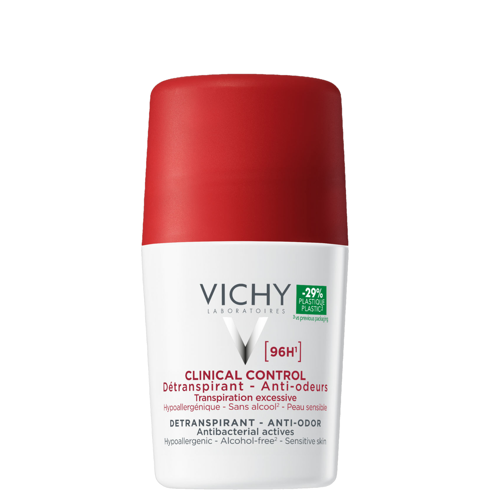 Vichy 96hr Clinical Control Detranspirant Deodorant - 50ml