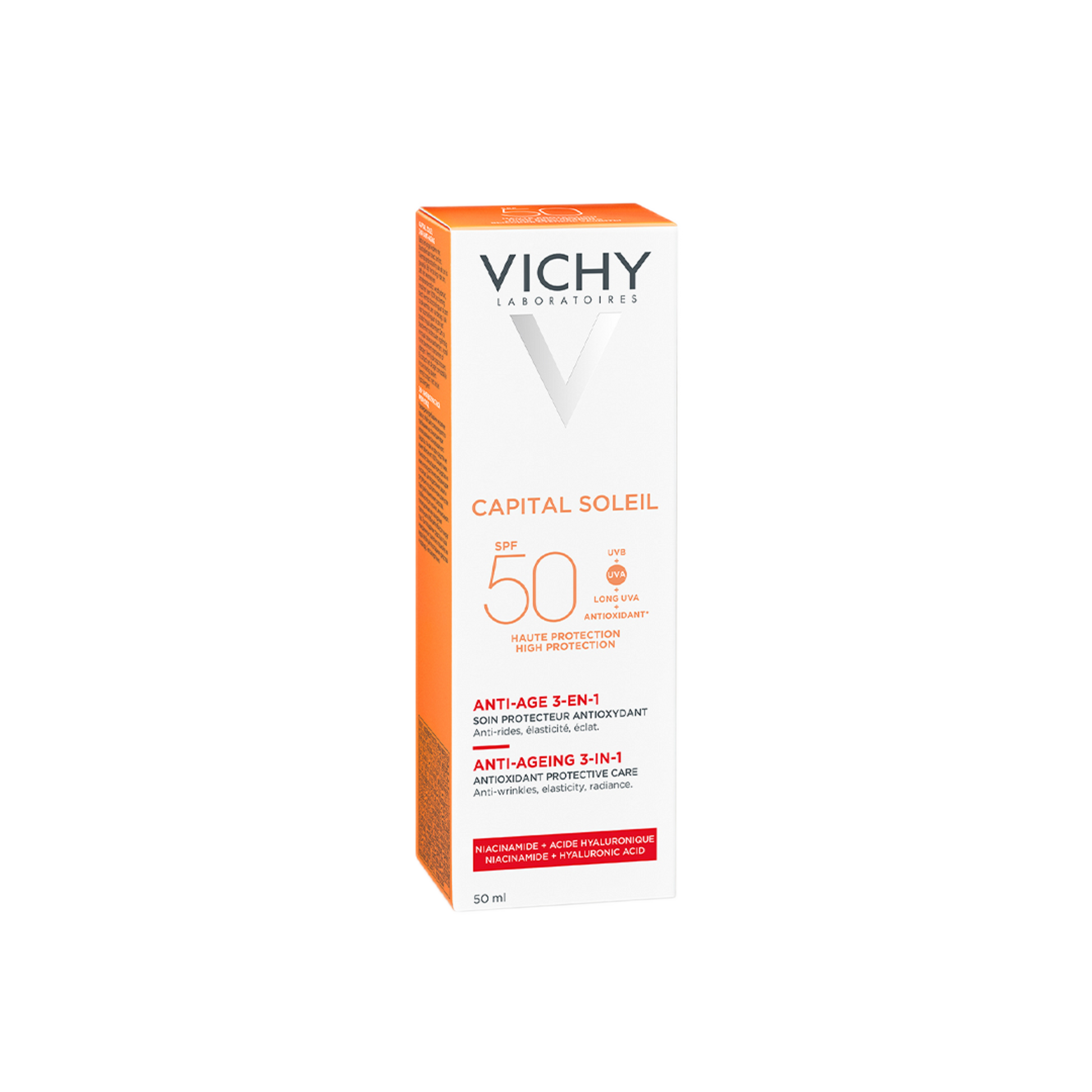 Vichy Capital Soleil Anti-Ageing 3-In-1 Daily Antioxidant Care SPF50