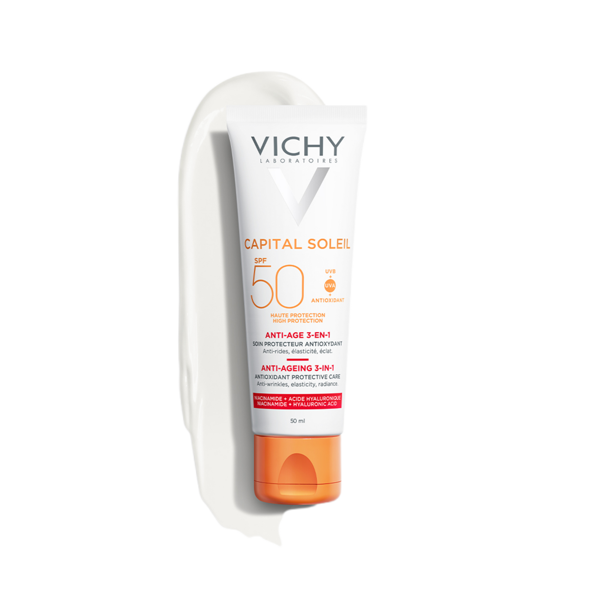 Vichy Capital Soleil Anti-Ageing 3-In-1 Daily Antioxidant Care SPF50