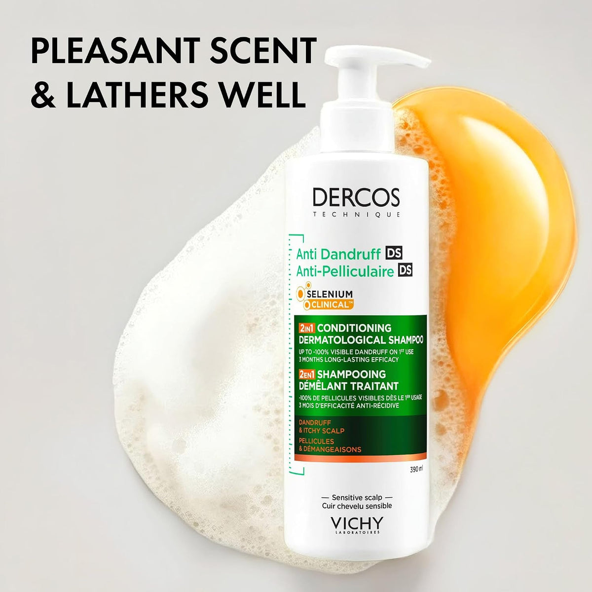 Vichy Dercos Anti-Dandruff 2in1 Dermatological Conditioning Shampoo
